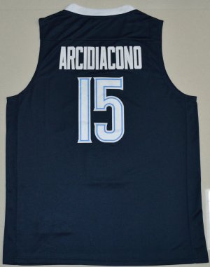 Maillot De Basket NCAA Villanova Wildcats Ryan Arcidiacono 15 College Basketball Noir